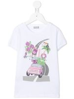 Il Gufo t-shirt à imprimé Holiday - Blanc