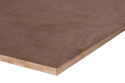 Hardhout Multiplex blank 18x1220x2440 mm (Interieur) Hardhout Multiplex blank 18x1220x2440 mm (Interieur)