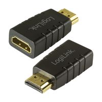 LogiLink HD0105 kabeladapter/verloopstukje HDMI Zwart - thumbnail