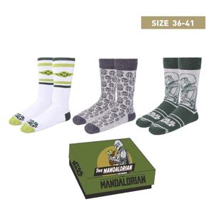 Star Wars: The Mandalorian Socks 3-Pack Manda