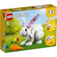 Lego Creator 31133 3in1 Wit Konijn