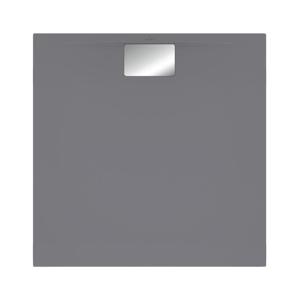 Villeroy & Boch Architectura douchebak 100x100x4.8cm metalrim antraciet UDA1010ARA148V-1S