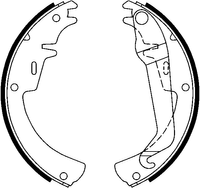 Remschoenset ATE, u.a. für Opel, Vauxhall