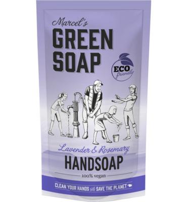 Marcel's Green Soap Marcel's Green Soap Handzeep Lavendel & Rozemarijn Navul (500ml) Marcel's Green Soap Marcel's Green Soap Handzeep Lavendel & Rozemarijn Navul (500ml)