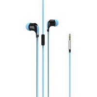 Vivanco 36484 hoofdtelefoon/headset Bedraad In-ear Oproepen/muziek Zwart, Blauw - thumbnail