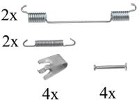 Toebehoren, remschoen f.becker_line, u.a. für Fiat, Peugeot, Citroën