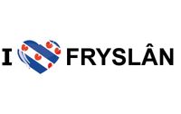 I Love Fryslan thema sticker 19.6 x 4.2 cm