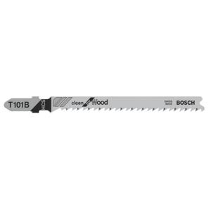 Bosch Accessories 2608637876 Decoupeerzaagblad T 101 B, Clean for Wood, verpakking van 100 stuks 100 stuk(s)