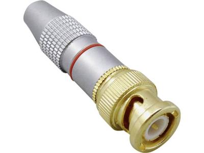 TRU COMPONENTS BNC-connector Stekker, recht 50 Ω 1 stuk(s)