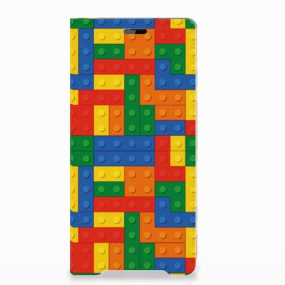 Sony Xperia XZ3 Hoesje met Magneet Blokken