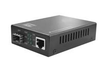 LevelOne Converter GVT-2012 10/100/1000T>1000FX SFP PoE