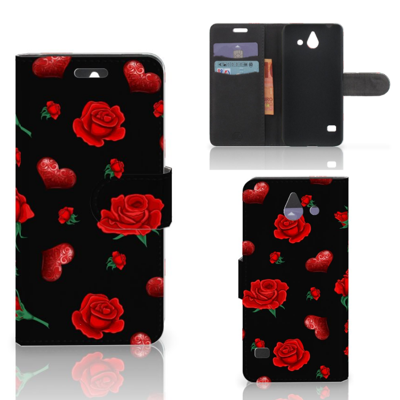 Huawei Ascend Y550 Leuk Hoesje Valentine Huawei Ascend Y550 Leuk Hoesje Valentine