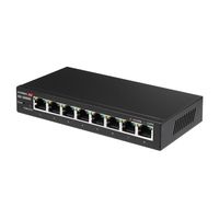 Edimax GS-5008E netwerk-switch Managed Gigabit Ethernet (10/100/1000) Zwart - thumbnail