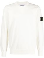 Stone Island t-shirt Compass à manches longues - Blanc - thumbnail