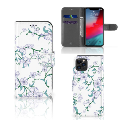 Apple iPhone 11 Pro Uniek Hoesje Blossom White Apple iPhone 11 Pro Uniek Hoesje Blossom White