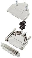 Encitech DTPK25-M-HDS44-W-K 6355-8056-13 D-SUB Buchsenleisten-Set 180° Polzahl: 44 Lötkelch 1 pc(s)