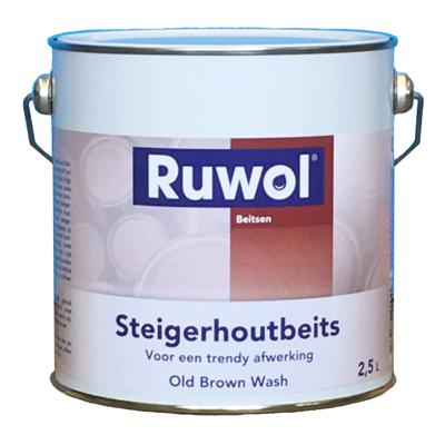 Ruwol Steigerhoutbeits Grey Wash 750 ml Ruwol Steigerhoutbeits Grey Wash 750 ml