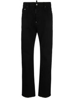 DSQUARED2 jean 642 à coupe droite - Noir