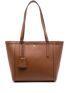 Lauren Ralph Lauren sac cabas Clare en cuir - Marron