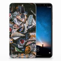 Huawei Mate 10 Lite Siliconen Hoesje met foto Badges