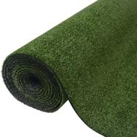 vidaXL Kunstgras 0,5x5 m/7-9 mm groen