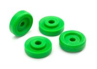 Traxxas - Wheel washers, green (4) (TRX-8957G)