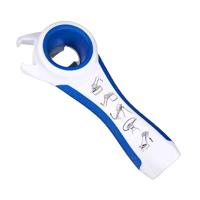First Aid Only P-10009 5 in 1 multi-opener, flesopener, blikopener wit/blauw