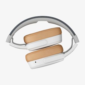 Skullcandy Crusher Wireless Headset Bedraad en draadloos Hoofdband Oproepen/muziek Bluetooth Lichtbruin, Wit