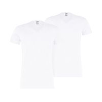 Basis t-shirts met v-hals - thumbnail