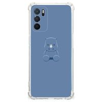 OPPO A16 | A16s | A54s Stevig Bumper Hoesje Baby Rhino - thumbnail