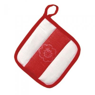 Nic ovendoek rood/wit 15 cm