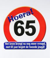 Huldeschild 65 Jaar - thumbnail