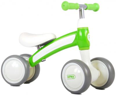 QPlay Cutey Ride On Junior Wit/Groen QPlay Cutey Ride On Junior Wit/Groen