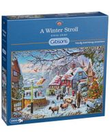 A Winter Stroll Puzzel 1000 Stukjes - thumbnail