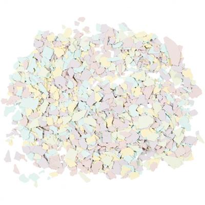 Creotime Terrazzo vlokken pastelkleuren 90gr Creotime Terrazzo vlokken pastelkleuren 90gr