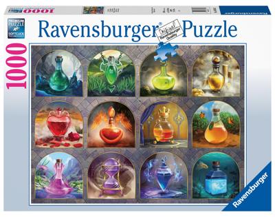 Ravensburger puzzel 1000 stukjes magical potions