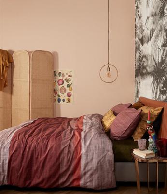 At Home At Home by BeddingHouse Dusk Dekbedovertrek - Rood