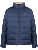 Patagonia veste matelassée à patch logo - Bleu - thumbnail