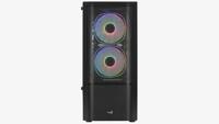 AeroCool Quantum Mesh-G-BK-V2 Midi-tower PC-behuizing Zwart