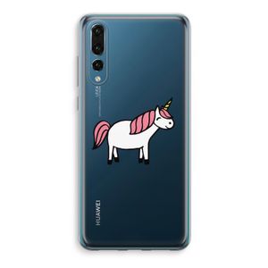 Eenhoorn: Huawei P20 Pro Transparant Hoesje