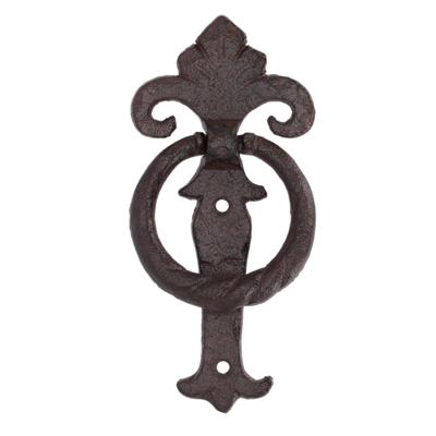 Esschert design Deurklopper klassiek - gietijzer - L16 cm - vintage - deurbel Esschert design Deurklopper klassiek - gietijzer - L16 cm - vintage - deurbel