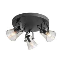 Home sweet home LED opbouwspot Edge 3L rond - zwart - thumbnail