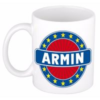 Armin naam koffie mok / beker 300 ml - thumbnail