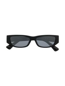 Versace Kids lunettes de soleil à monture rectangulaire - Noir