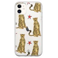 iPhone 11 transparant hoesje - Stay wild