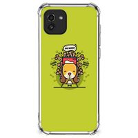 Samsung Galaxy A03 Stevig Bumper Hoesje Doggy Biscuit - thumbnail