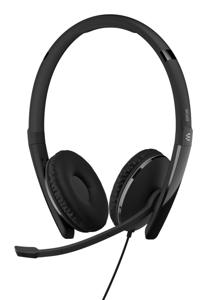 EPOS Tweezijdige on-ear USB-C-headset met ANC, gecertificeerd voor Microsoft Teams