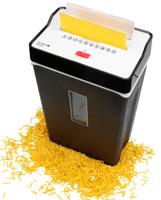 Olympia PS 55 CC papiervernietiger Reepversnippering 22 cm 75 dB Zwart