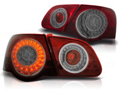 Tuning-Tec Achterlichten voor VW PASSAT B6 3C 03 05-10 ROOD SMOKE LED
