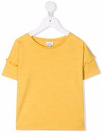 Knot t-shirt à volants - Jaune